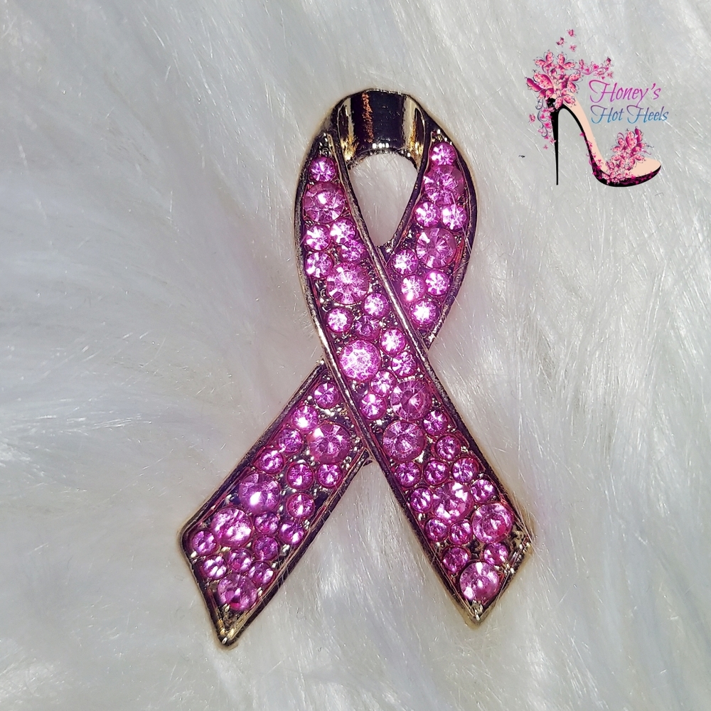 Breast Cancer Awareness Brooch